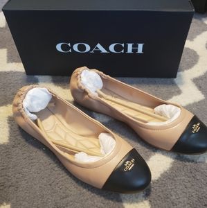 Coach Bonnie Ballet Flat size 8